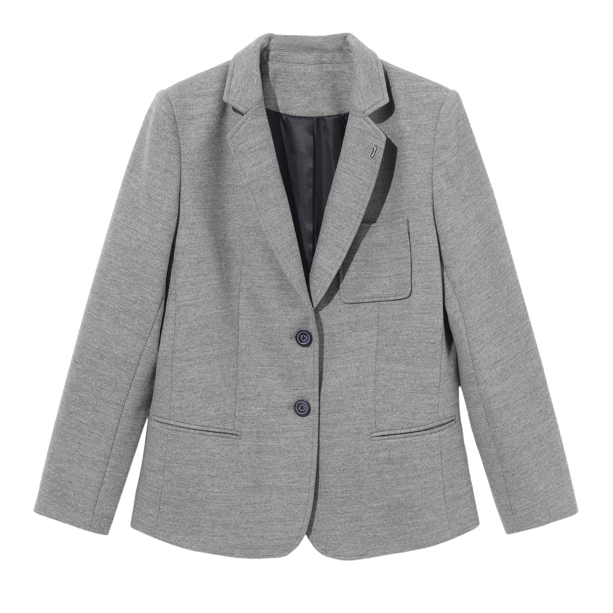 JSTZ  【轮廓美】新款羊毛混纺肌理感休闲轻奢西服外套 女 B03