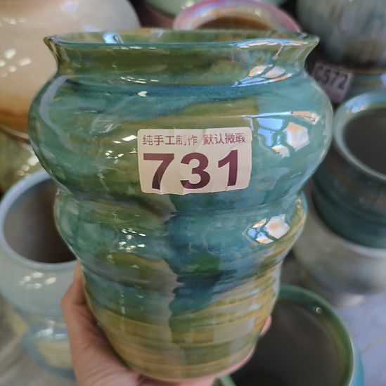 景德镇手工高温陶瓷：内14口高22