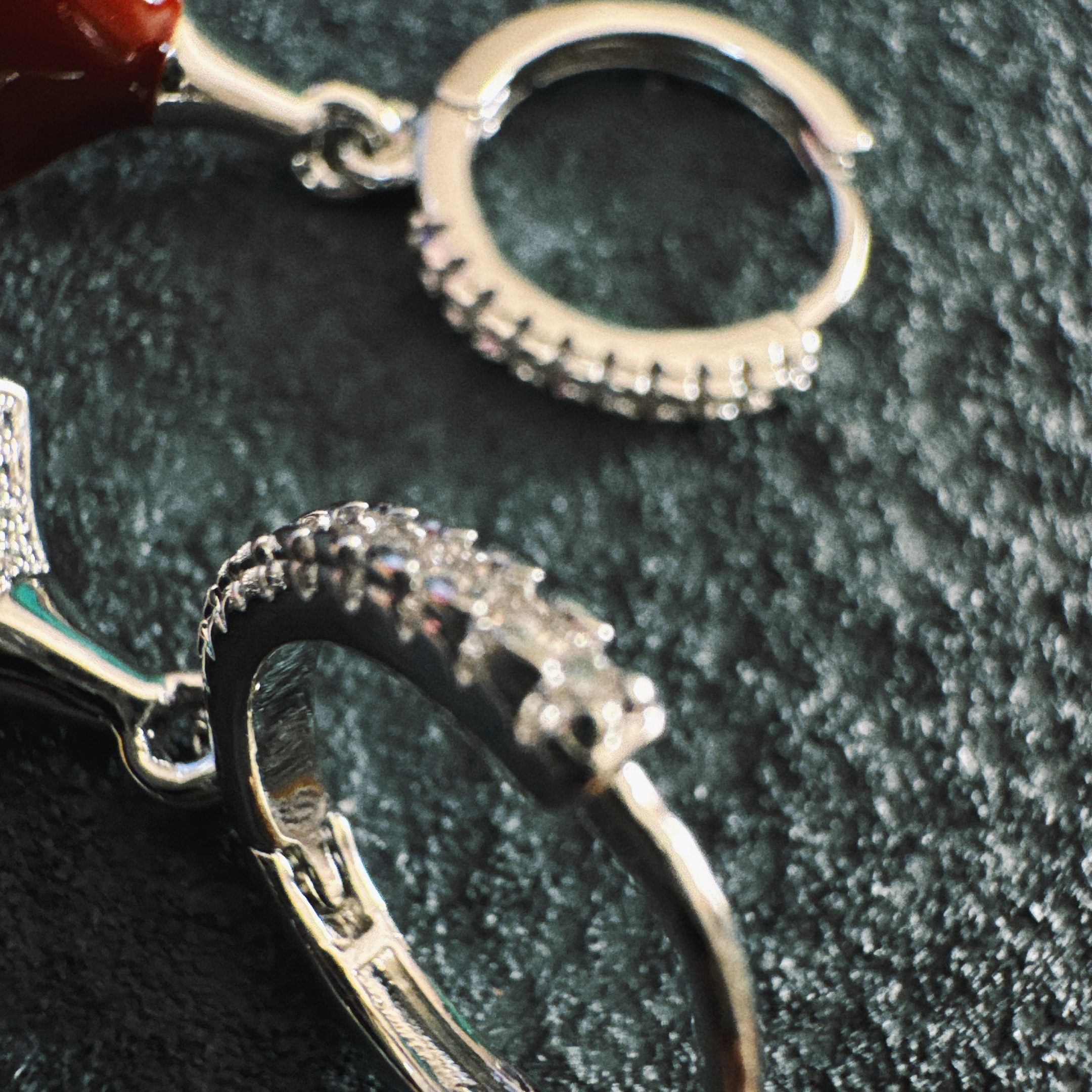 铜合金合成锆石耳饰 娜娜GemmyQueen耳环GQ10301