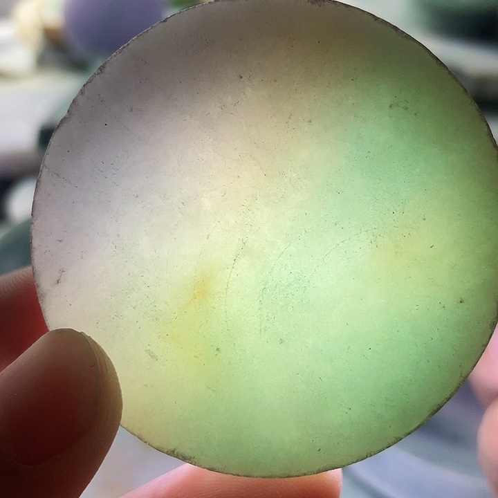 翡翠颈饰未镶嵌毛料32