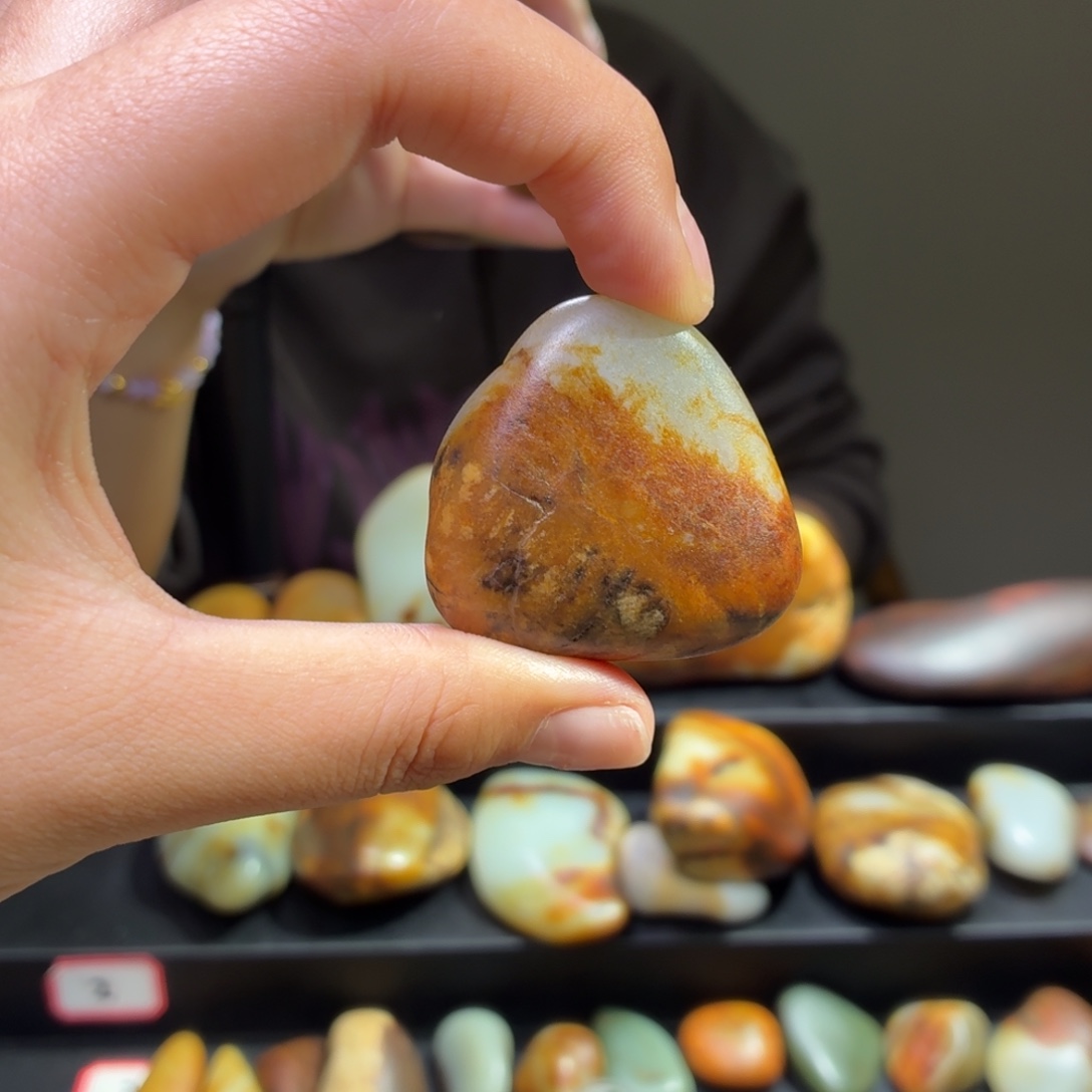 和田玉未镶嵌挂件54