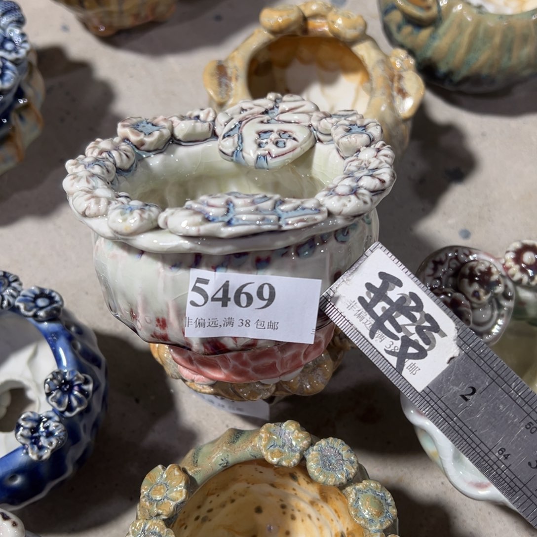 陶瓷口8 景德镇手工花盆