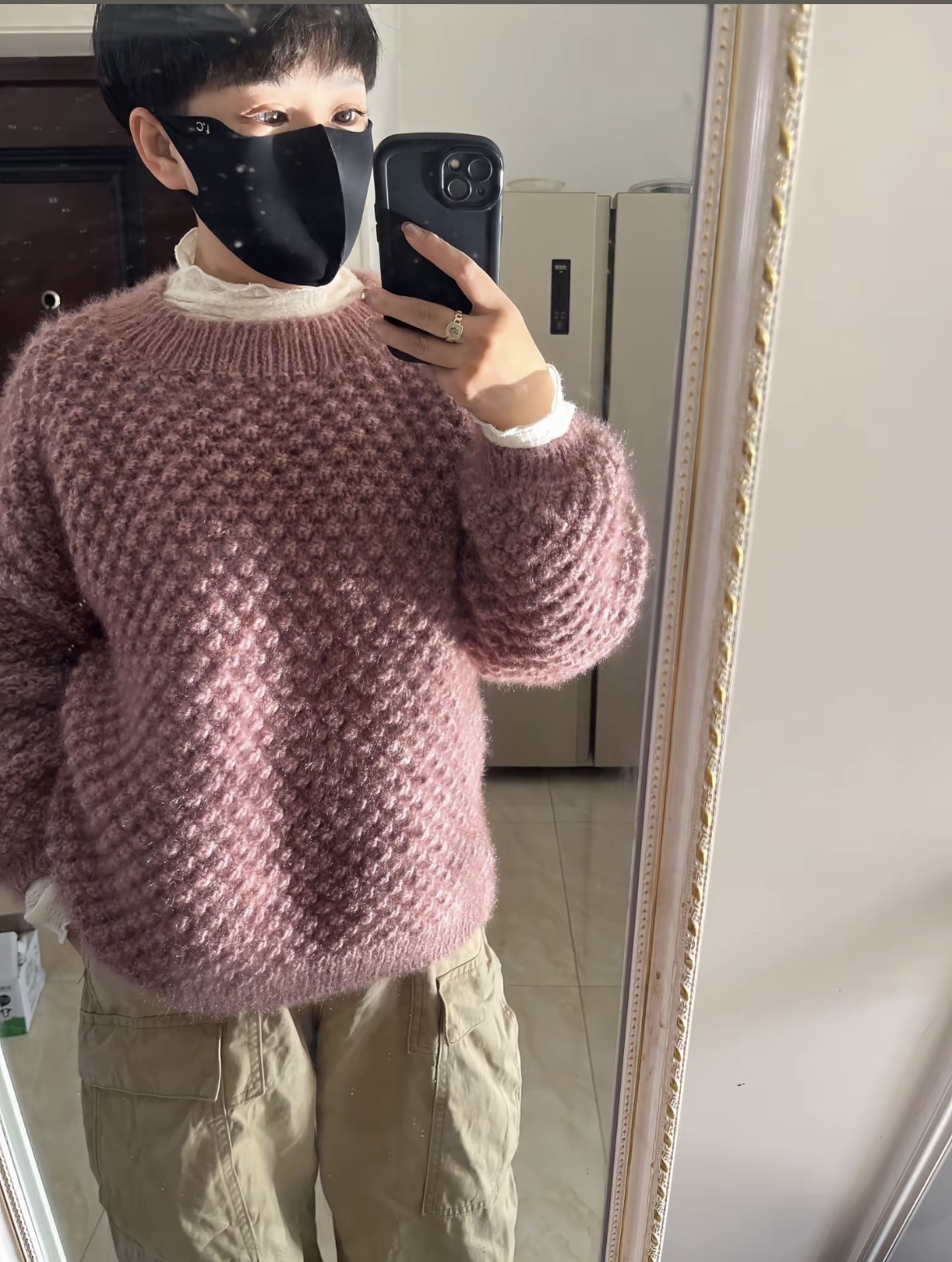 亮丝羊毛中粗线 手编纱线 中粗送针，送视频教程