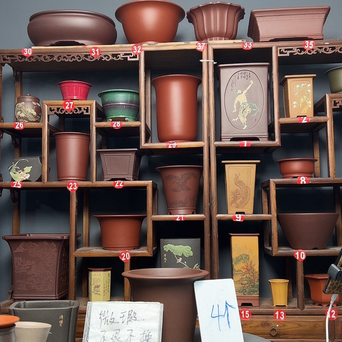 迷***川花盆紫砂紫砂花盆