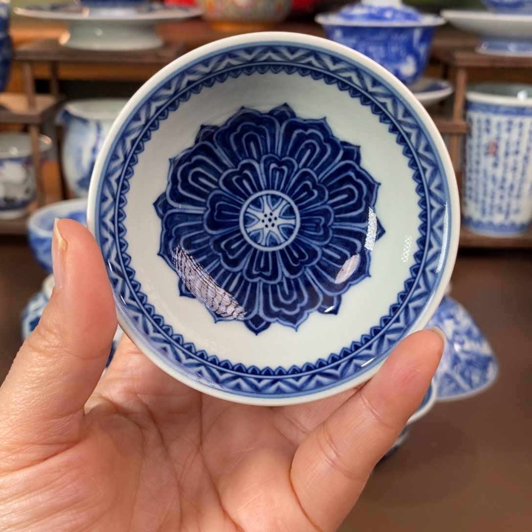 一*坨景德镇陶瓷手工手绘