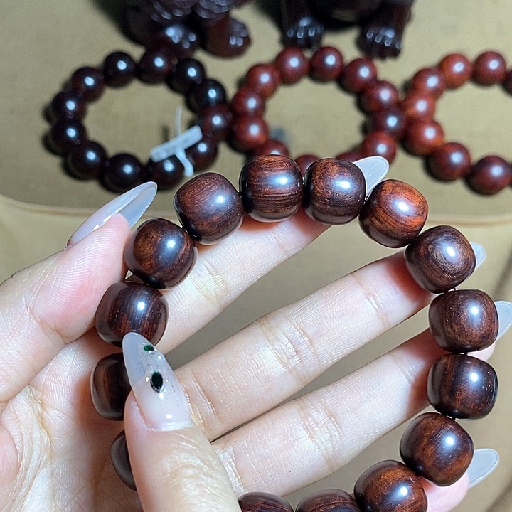 檀香紫檀（小叶紫檀）13*14水波纹