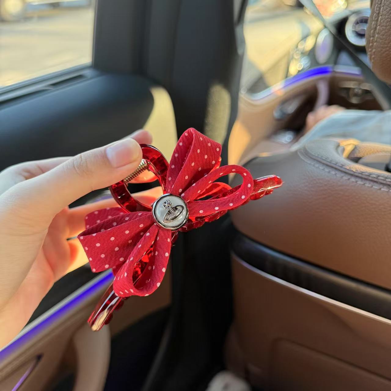 1317 超推荐！土星设计蝴蝶结韩系时尚发夹