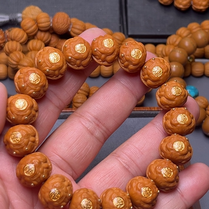 猴头核桃吊坠金蟾王