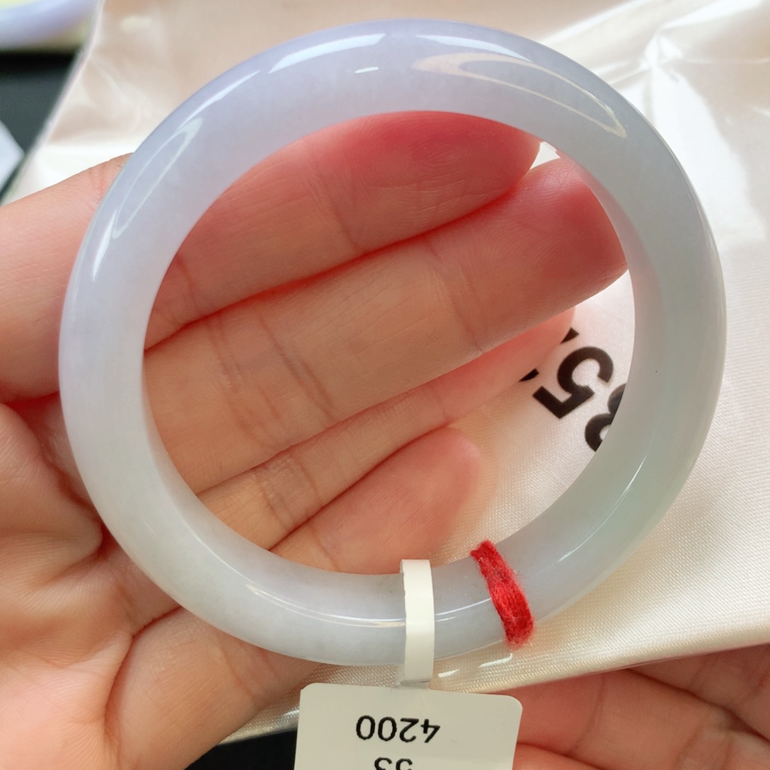 翡翠手镯未镶嵌53正