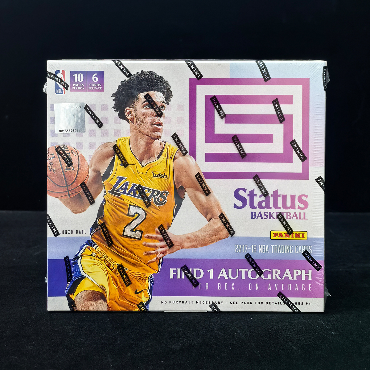 17-18 panini status 小粉红 hobby 默认代拆 未成年禁止下单