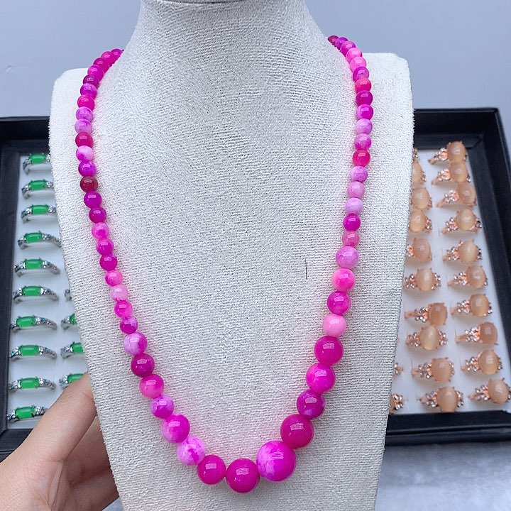 玛瑙/玉髓合金手链项链