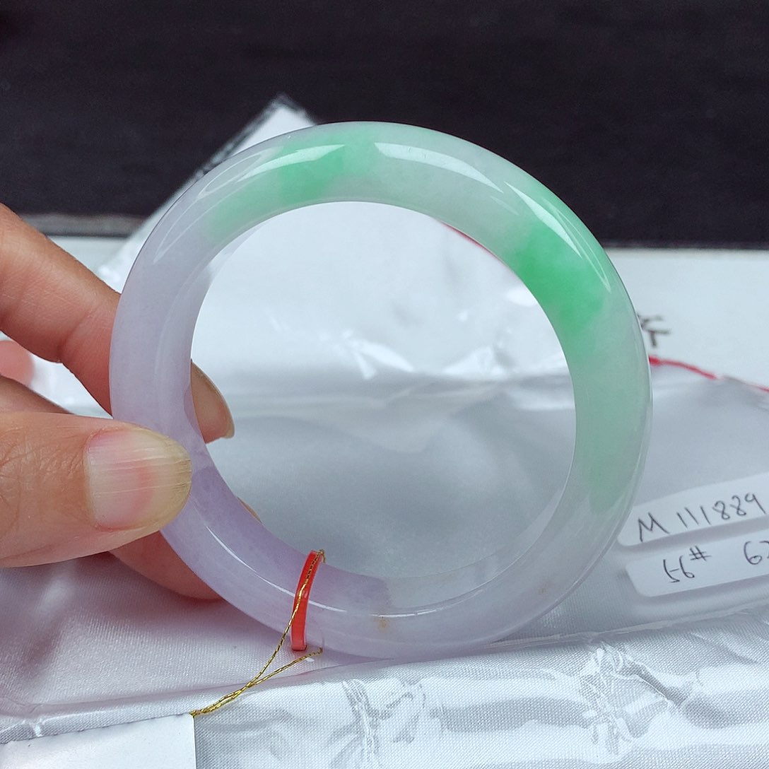 未镶嵌手镯翡翠56圈1889