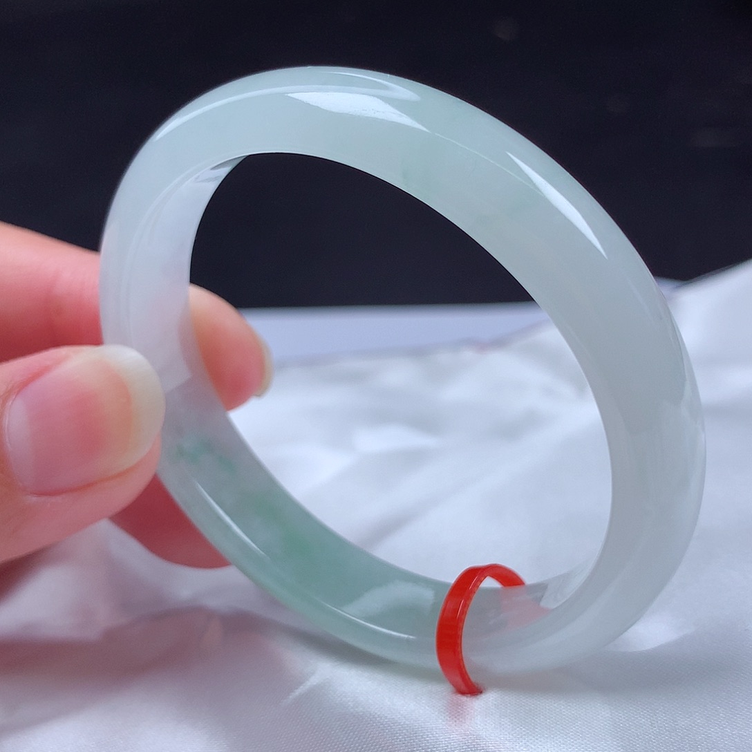 翡翠未镶嵌手镯51贵妃y562420