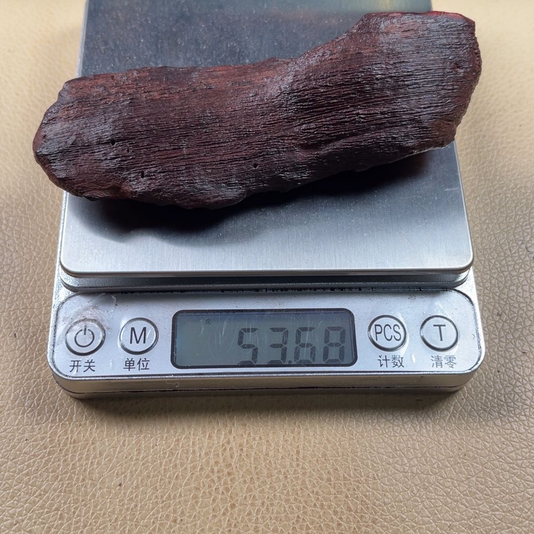 降真香手串/手链四*五红降把件53克