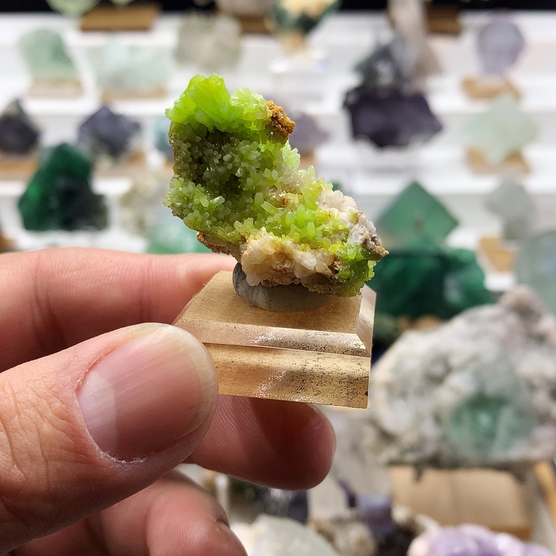 石材广西磷绿铅矿