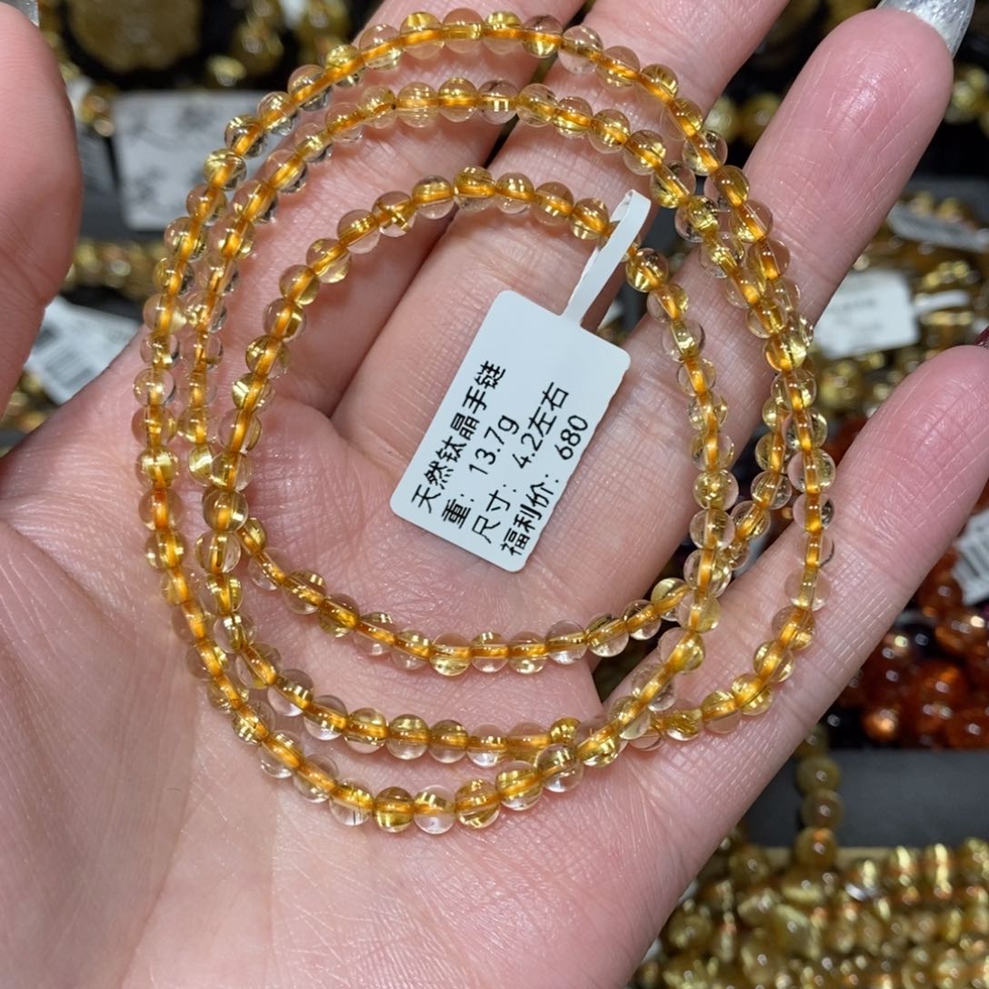 水晶手链未镶嵌青