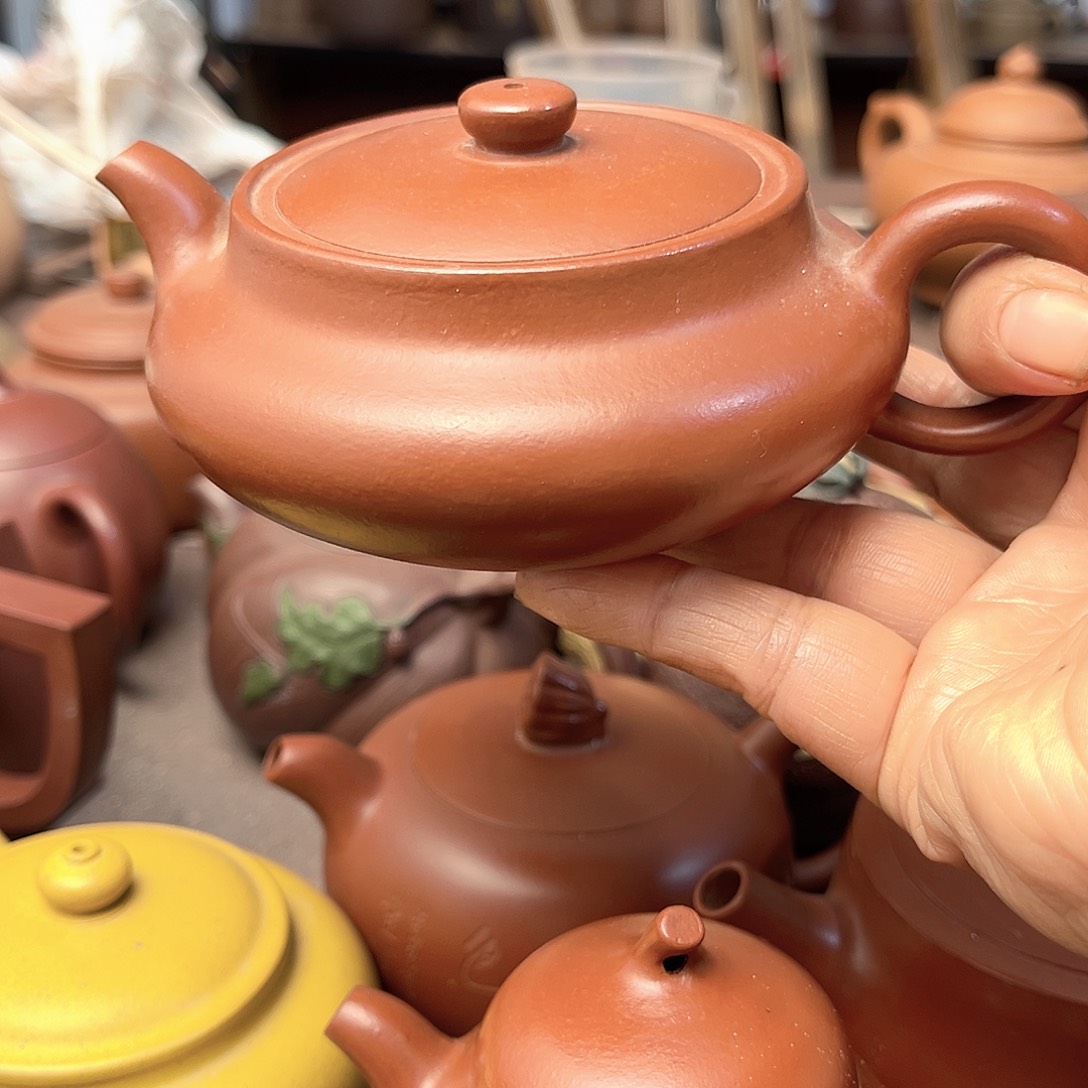 紫砂茶壶全手工制作和半手工制作