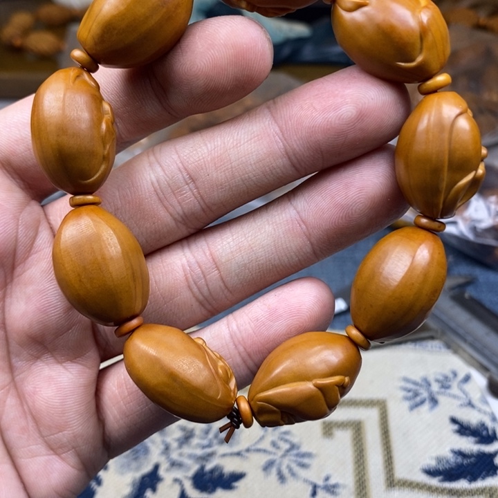 橄榄核手串/手链橄榄核雕工艺手串