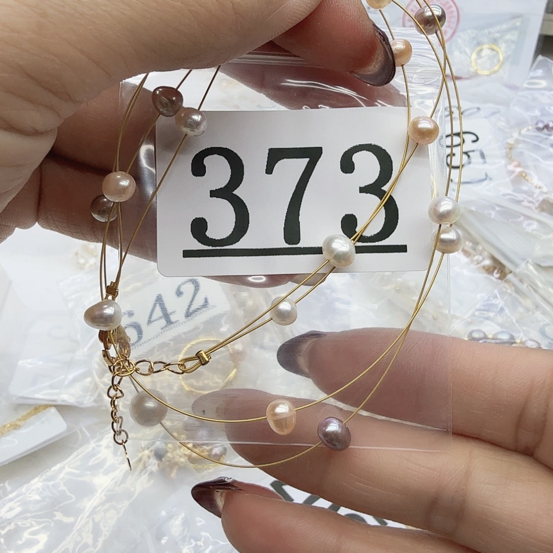 珠宝奇石淡水珍珠合金373