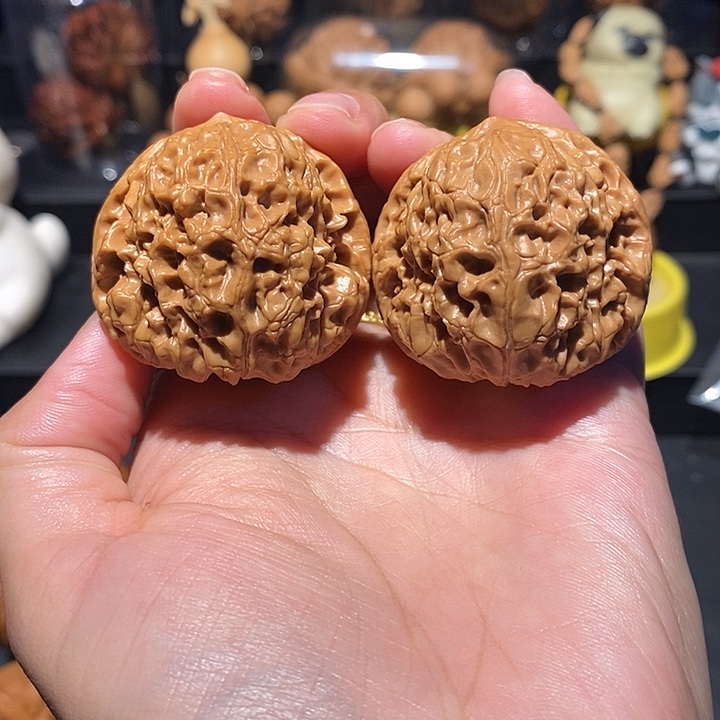 文玩核桃吊坠文玩核桃41尺大团圆