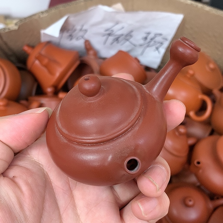 原矿朱泥茶具茶壶家用75