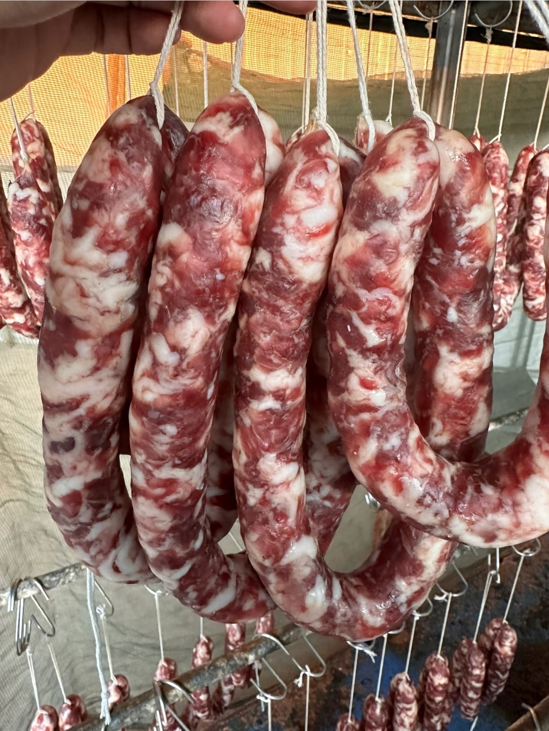 土猪肉纯肉香肠一斤