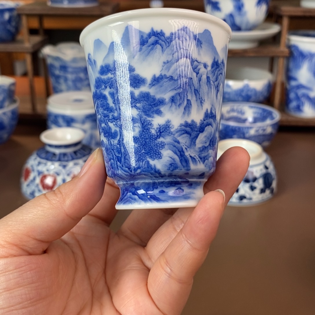 景德镇陶瓷手工手绘