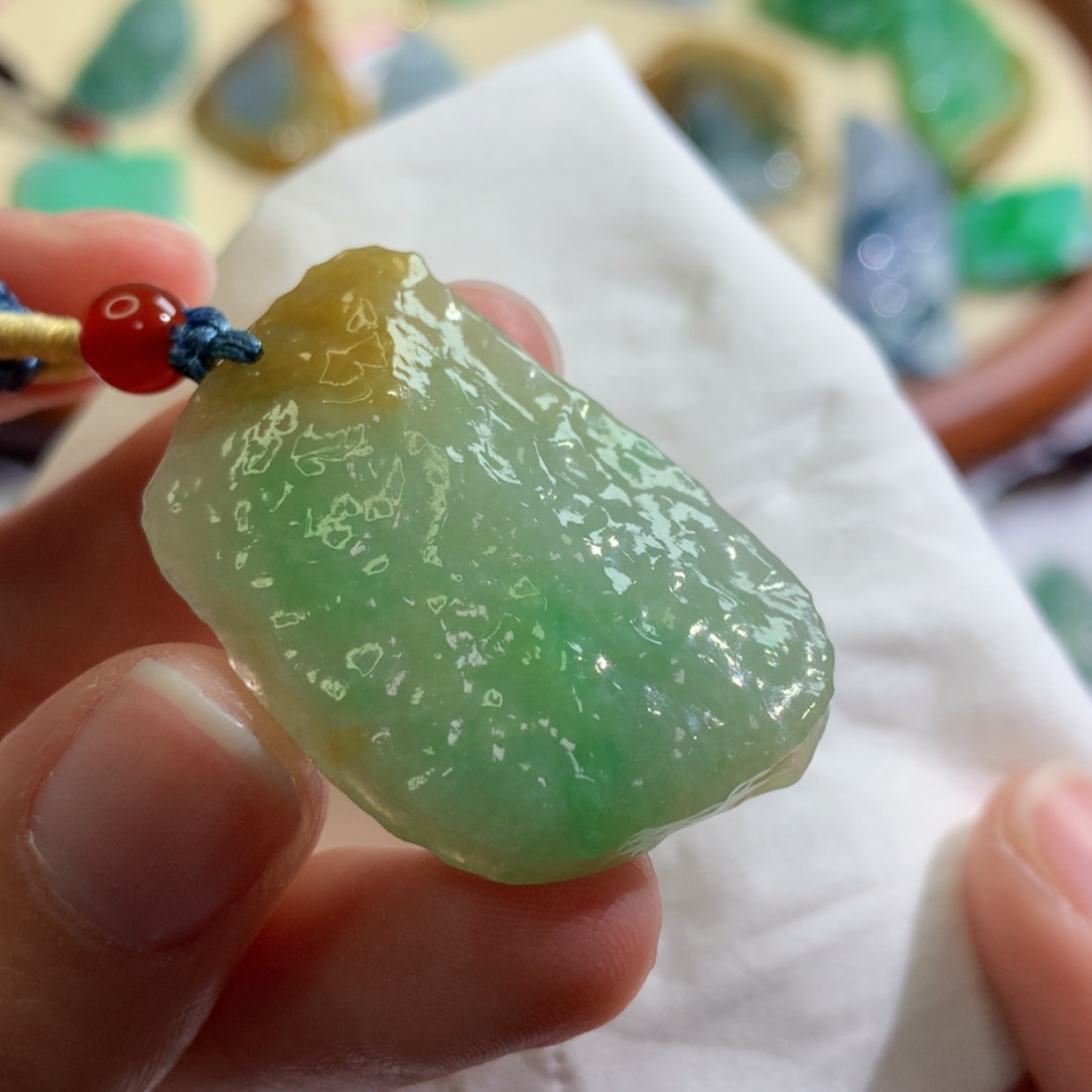 【闪购商品】翡翠吊坠(不含链)未镶嵌 3739