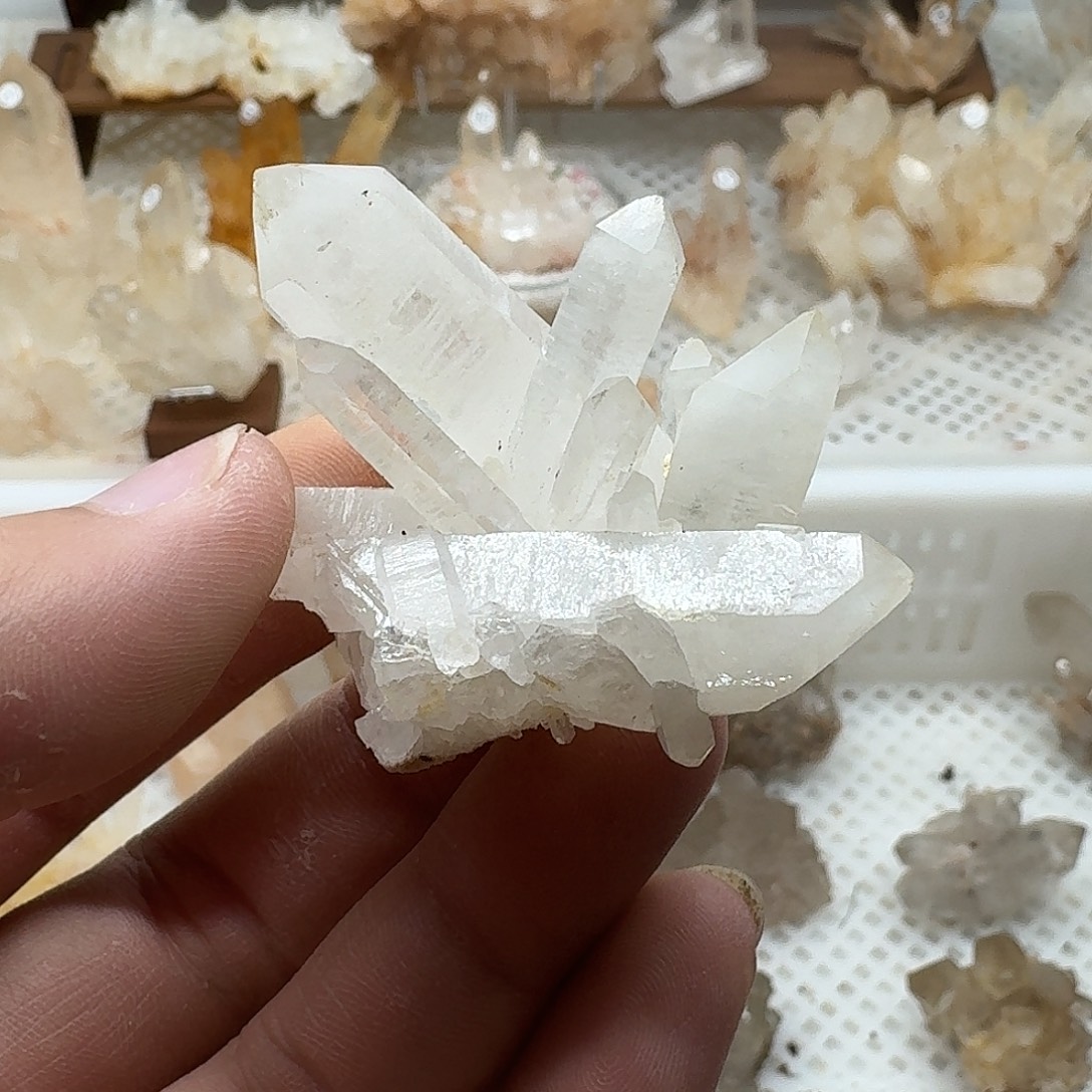 银S925镶嵌珠宝半成品水晶8