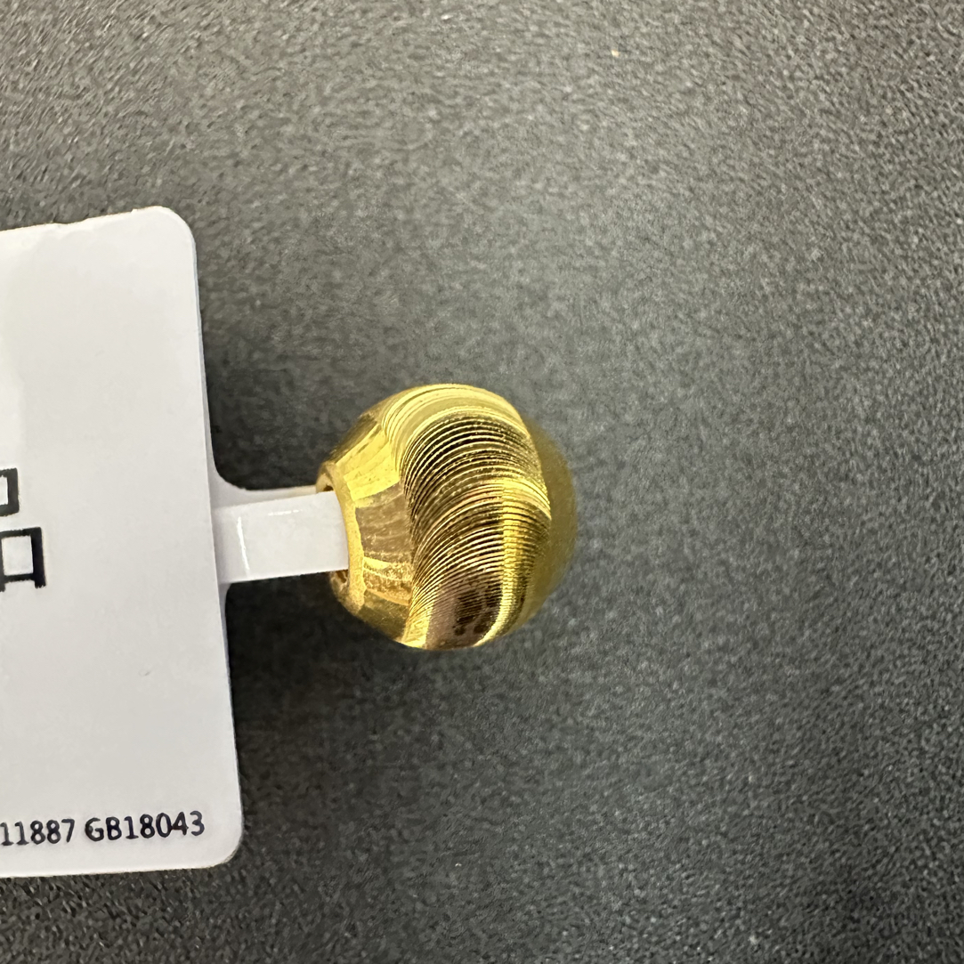 【夏夏专享】足金999 猫珠 ZP 0.21 攒金有道