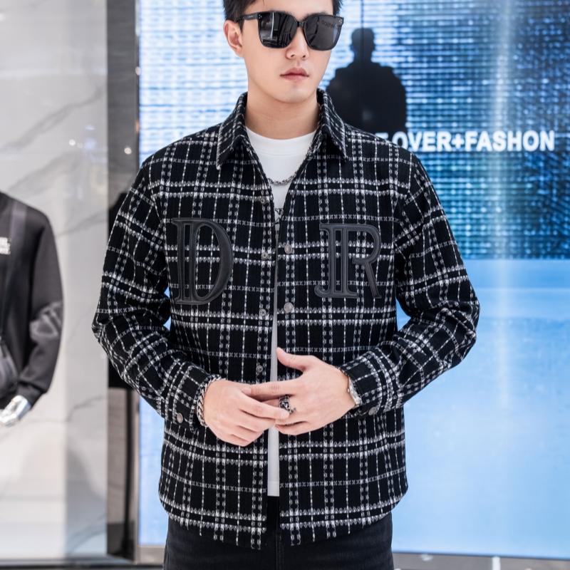 【幻影哥专属】男士高端轻奢休闲时尚款衬衫夹克外套 25CS33L05