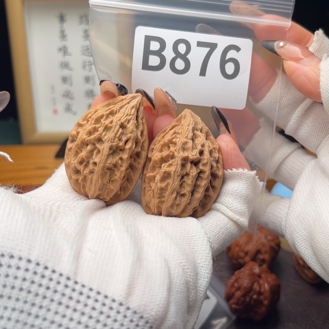 老***家把件文玩核桃32野鸡异性b876