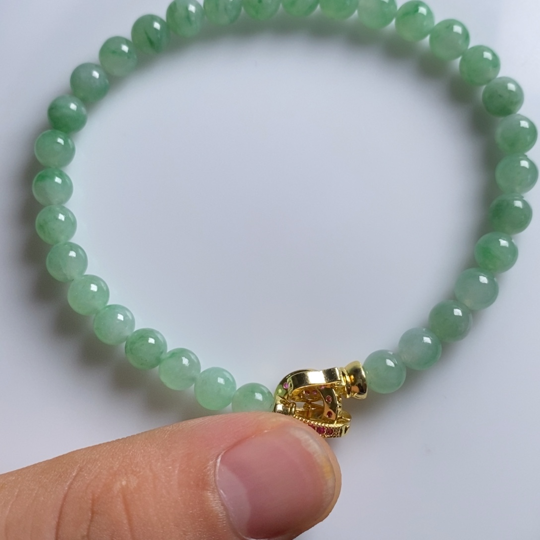 定制翡翠未镶嵌卡5.8