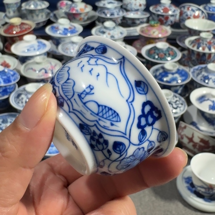 景德镇手工手绘杯