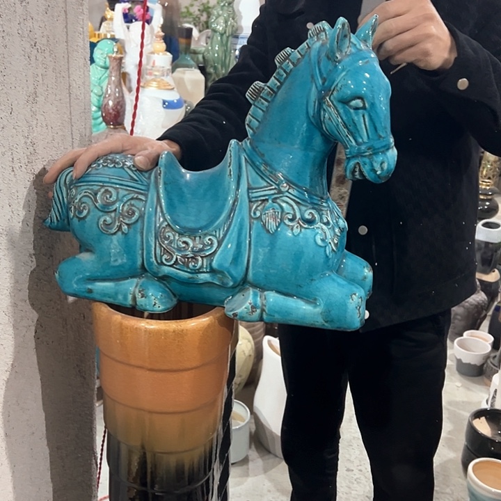 瓶高度38厘米长度45厘米微瑕捡漏上釉不匀