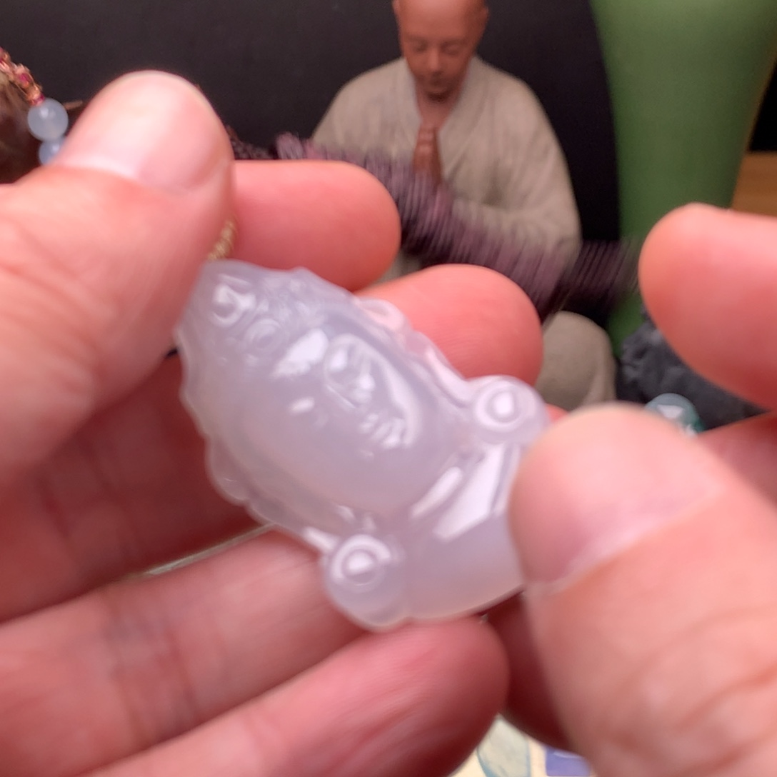 磕***碜翡翠未镶嵌吊坠(不含链)翡翠