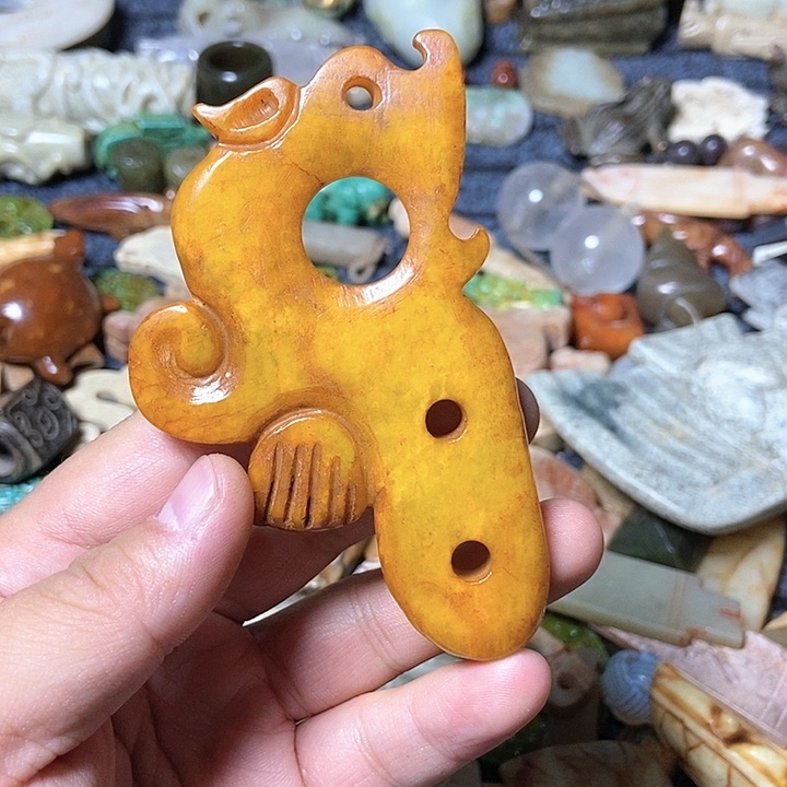 和田玉未镶嵌颈饰32