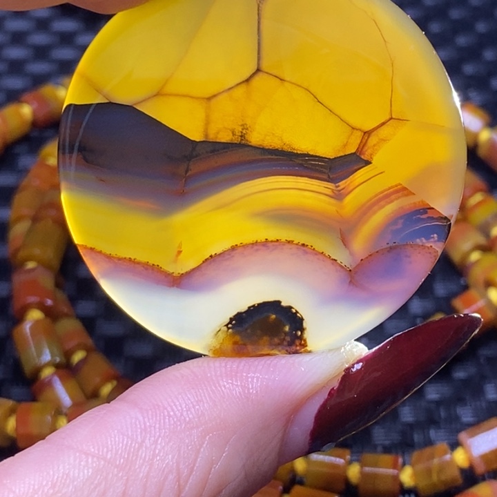 玛瑙/玉髓颈饰未镶嵌