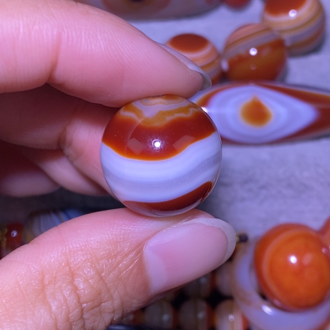 玛瑙/玉髓未镶嵌颈饰