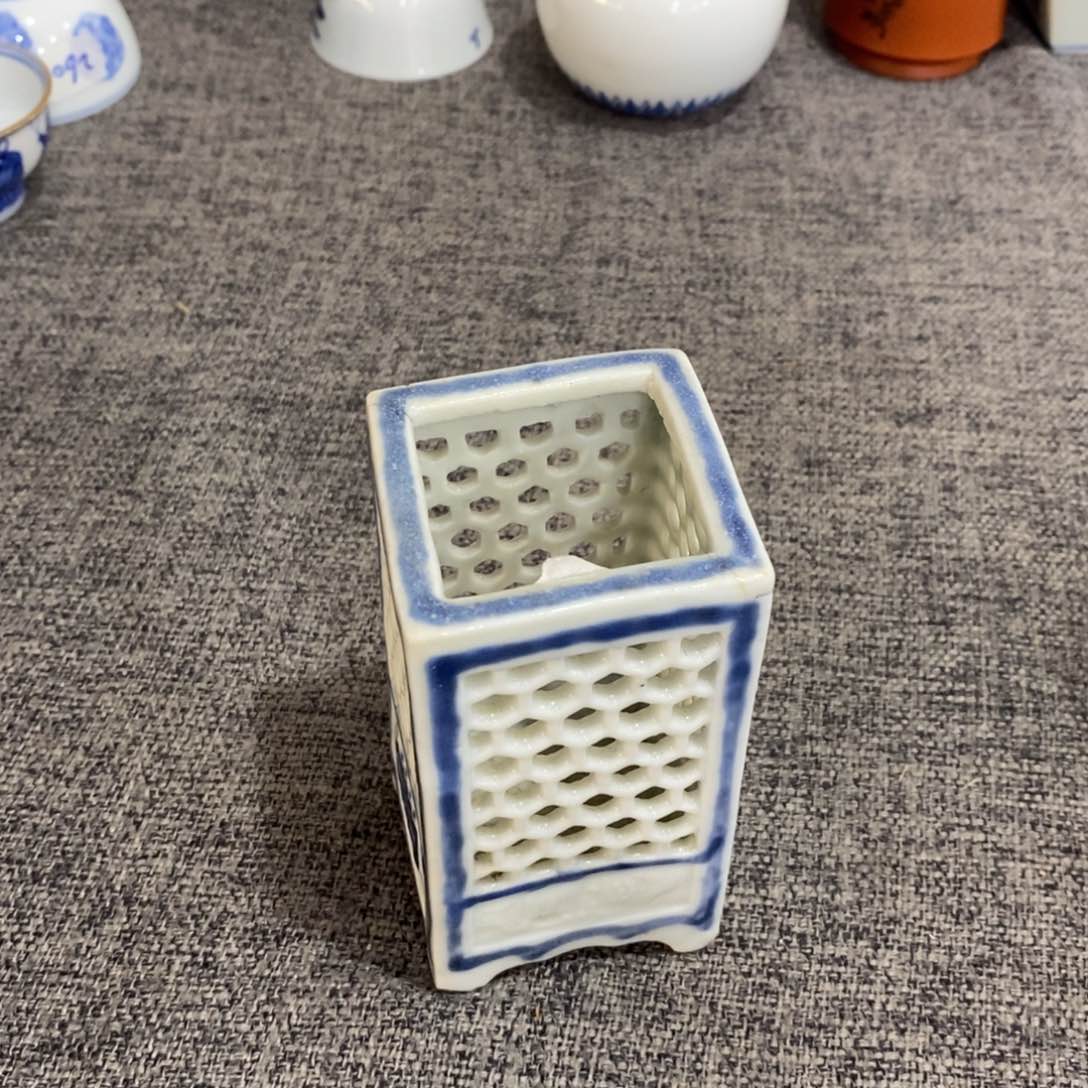 瓷片非常漂亮好看的花瓶