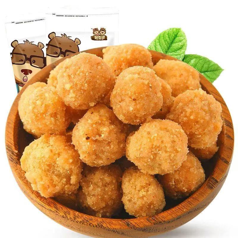憨豆熊多味花生怪味豆下酒菜花生米小零食小吃食品散