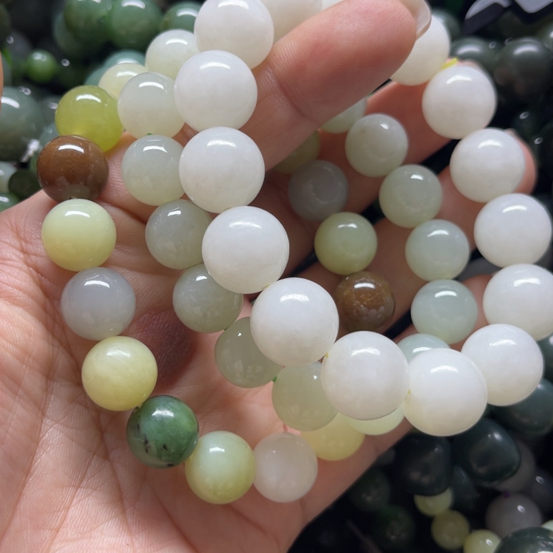 和田玉手链未镶嵌