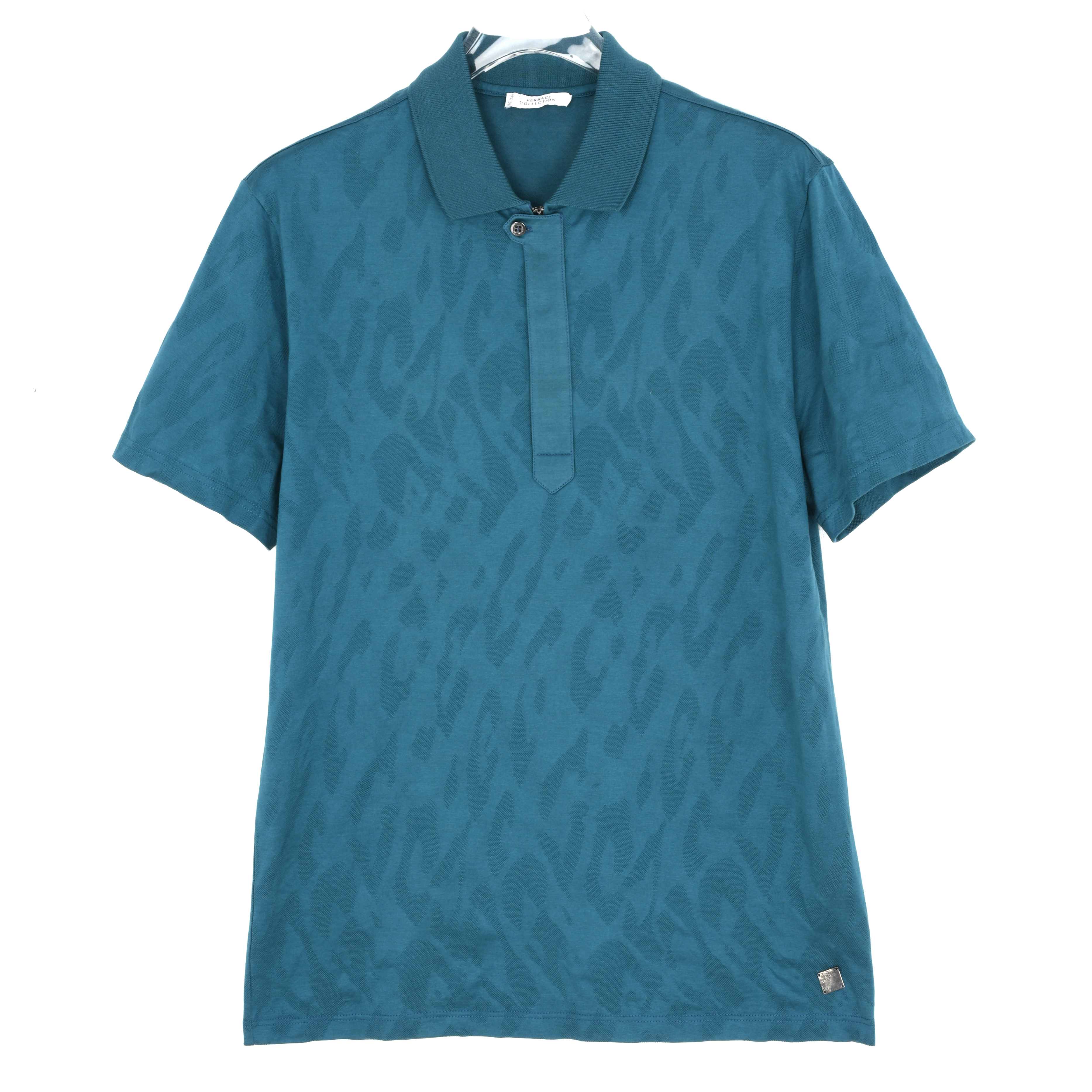 VERSACE COLLECTION范思哲男士简约纯棉短袖POLO衫V800489VJ00001