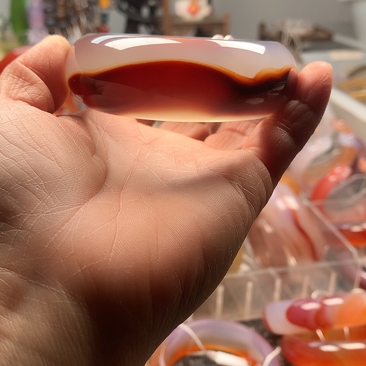 玛瑙/玉髓未镶嵌手镯