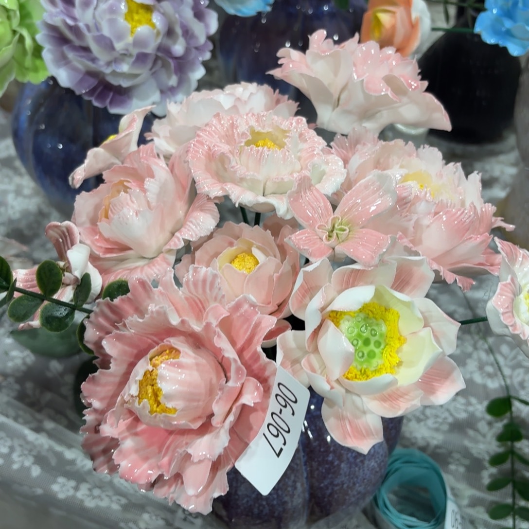 陶瓷花，20发货，退款拉黑667