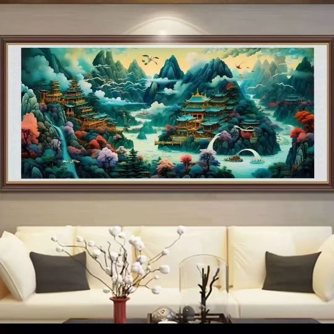 手工成品2.4米九州财运t5127