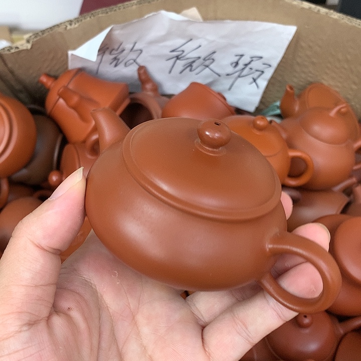 原矿朱泥茶具茶壶家用120