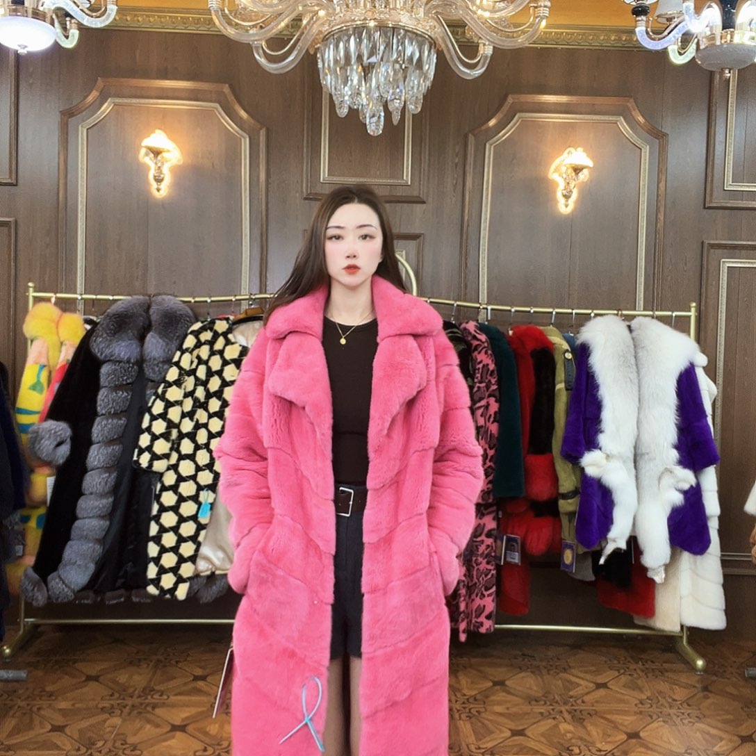 貂皮大衣时尚潮流