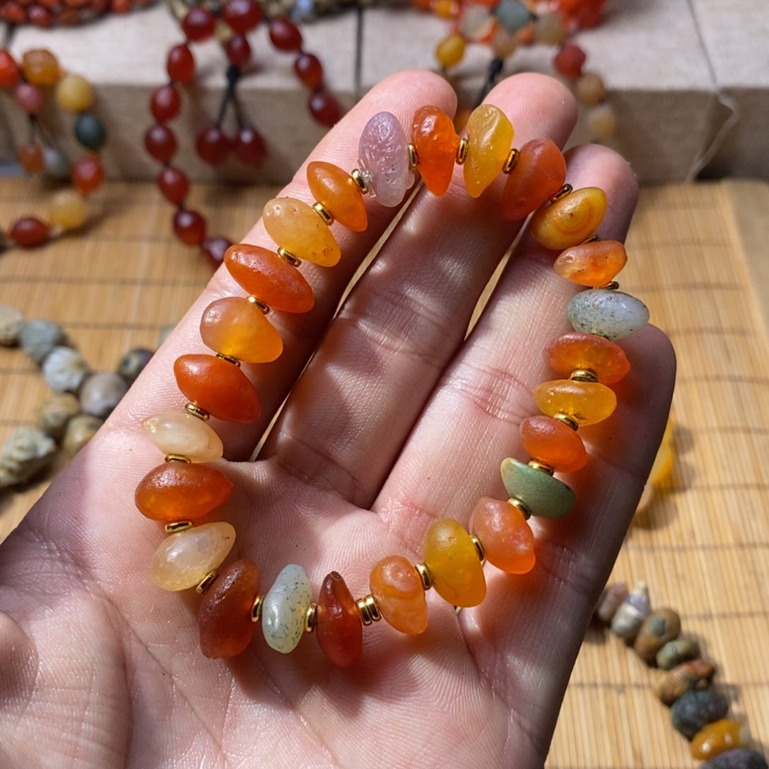 玛瑙/玉髓手链未镶嵌