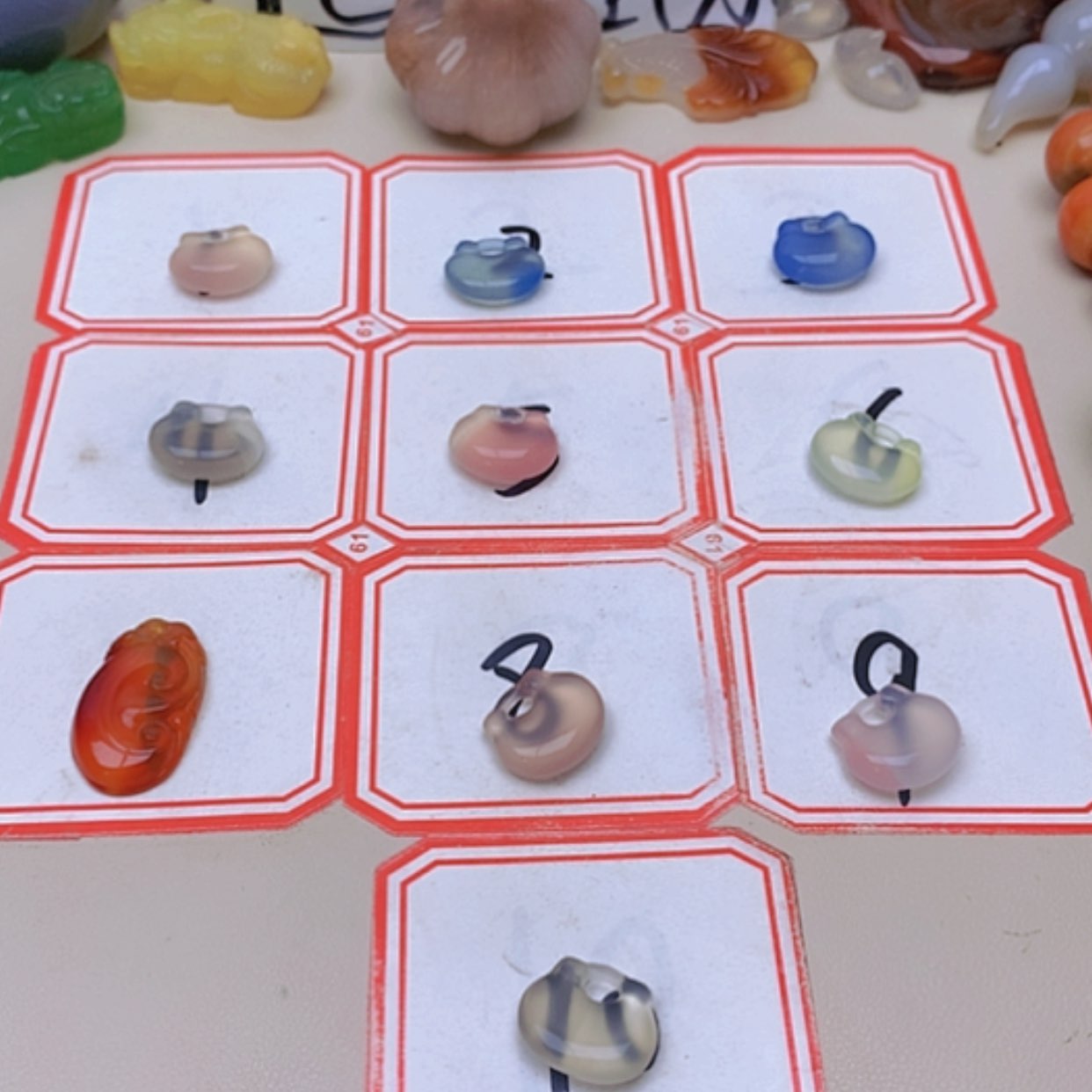 【闪购商品】未镶嵌玛瑙/玉髓珠宝半成品泽***0
